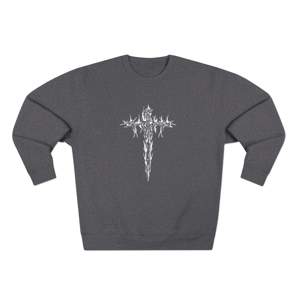 Gothic Graphic Sweatshirt, Unisex Streetwear, Edgy Apparel, Perfect for Concerts, Unique Gift for Him or Her, Casual Wear