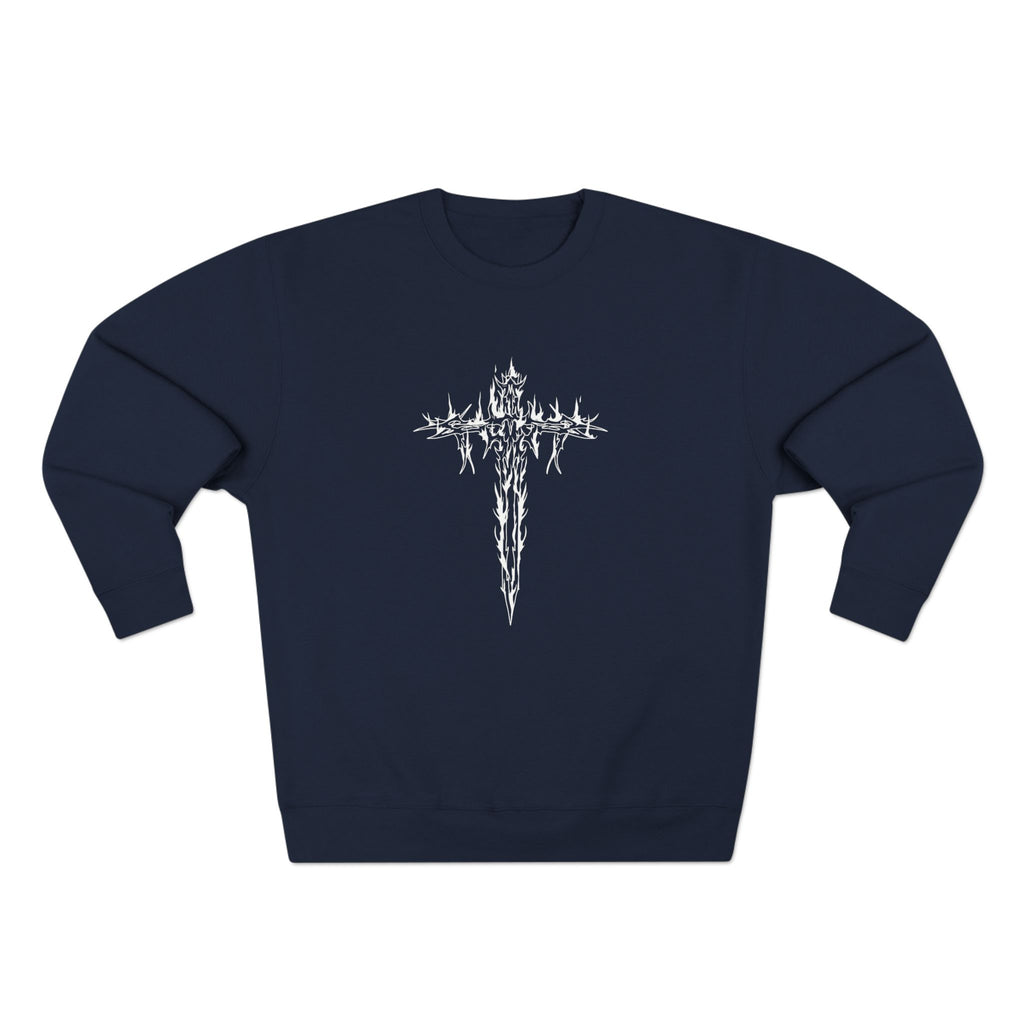 Gothic Graphic Sweatshirt, Unisex Streetwear, Edgy Apparel, Perfect for Concerts, Unique Gift for Him or Her, Casual Wear