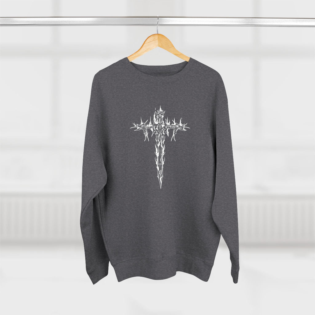 Gothic Graphic Sweatshirt, Unisex Streetwear, Edgy Apparel, Perfect for Concerts, Unique Gift for Him or Her, Casual Wear