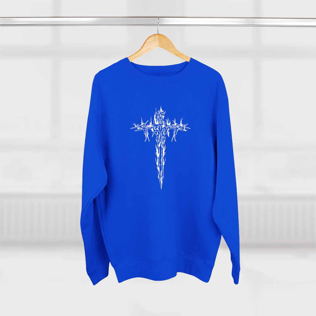 Gothic Graphic Sweatshirt, Unisex Streetwear, Edgy Apparel, Perfect for Concerts, Unique Gift for Him or Her, Casual Wear