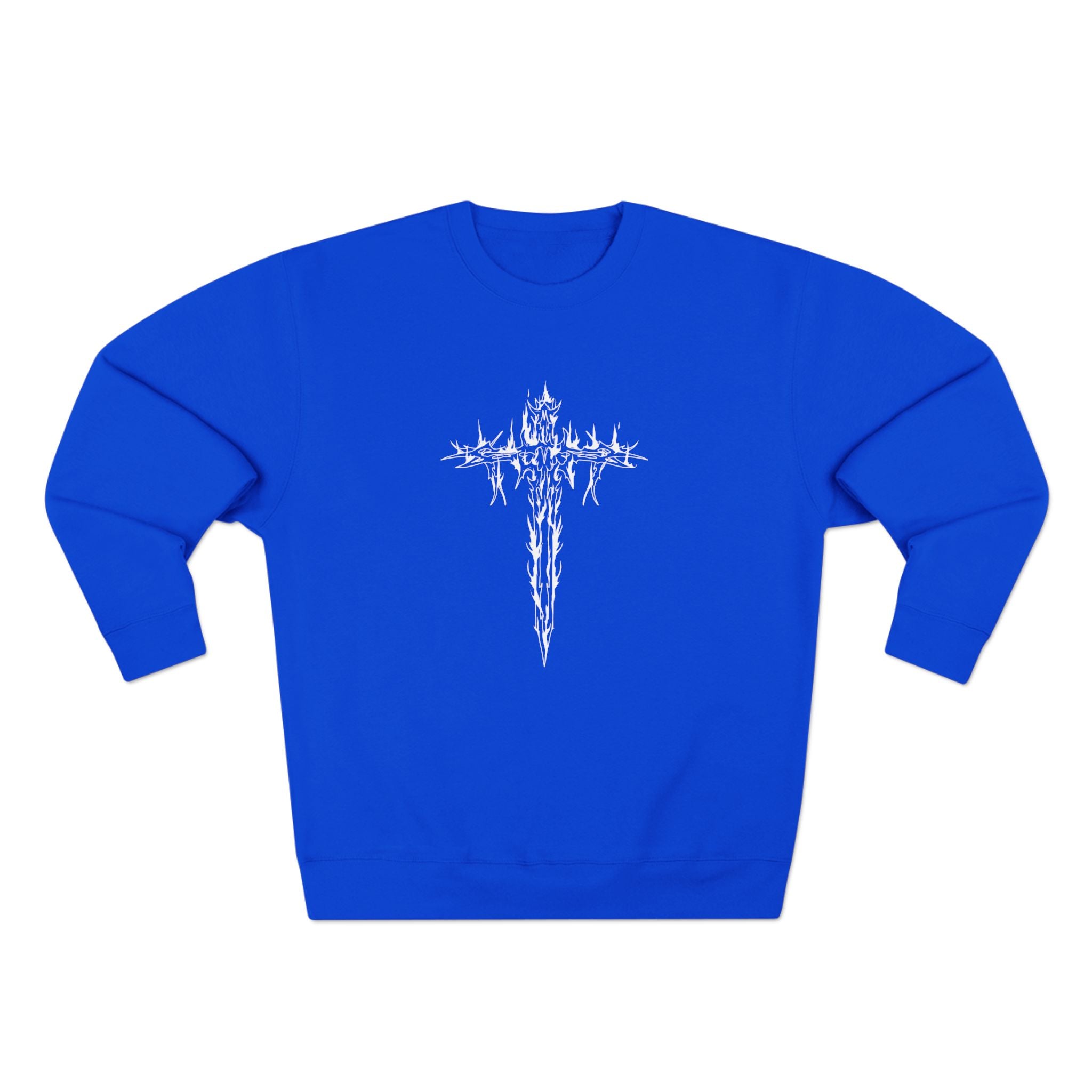 Gothic Graphic Sweatshirt, Unisex Streetwear, Edgy Apparel, Perfect for Concerts, Unique Gift for Him or Her, Casual Wear