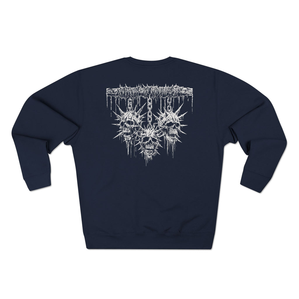 Gothic Graphic Sweatshirt, Unisex Streetwear, Edgy Apparel, Perfect for Concerts, Unique Gift for Him or Her, Casual Wear